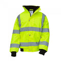 Front - Yoko Childrens/Kids Hi-Vis Bomber Jacket