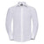 Front - Russell Collection Mens Poplin Tailored Long-Sleeved Formal Shirt