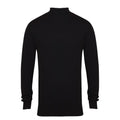 Front - Henbury Mens Roll Neck Sweatshirt