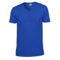 Front - Gildan Unisex Adult Softstyle V Neck T-Shirt