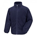 Front - Result Core Mens Quilted Polartherm Winter Fleece Jacket