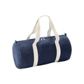 Front - Bagbase Barrel Denim Duffle Bag