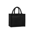 Front - Westford Mill Midi Starched Jute 14L Tote Bag