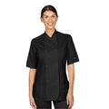 Front - Dennys Womens/Ladies Premium Short-Sleeved Chef Jacket