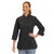 Front - Dennys Womens/Ladies Premium Long-Sleeved Chef Jacket