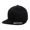 Front - Flexfit Organic Cotton Snapback Baseball Cap