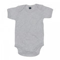 Front - Babybugz Baby Heather Bodysuit