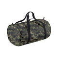 Front - Bagbase Camo Packaway Duffle Bag