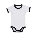 Front - Babybugz Baby Ringer Bodysuit