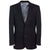 Front - Brook Taverner Mens Concept Zeus Suit Jacket