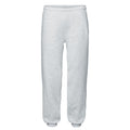 Front - Fruit of the Loom Mens Premium Heather Jogging Bottoms