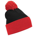 Front - Beechfield Snowstar Two Tone Beanie