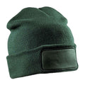 Front - Result Genuine Recycled Printers Double Knit Recycled Beanie