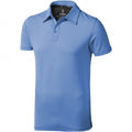 Front - Elevate Mens Markham Short Sleeve Polo