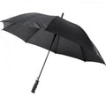 Solid Black - Front - Bullet Bella Auto Open Windproof Umbrella