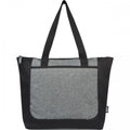 Heather Grey - Front - Reclaim Two Tone Tote Bag