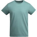 Garnet - Front - Roly Mens Breda Plain T-Shirt