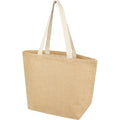 Front - Juta Laminate Jute 7L Tote Bag