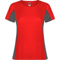 Front - Roly Womens/Ladies Shanghai Short-Sleeved Sports T-Shirt