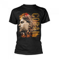 Front - Kurt Cobain Unisex Adult Side Photo T-Shirt