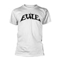 Front - Evile Unisex Adult Logo T-Shirt