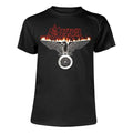 Front - Saxon Unisex Adult Wheels Of Steel T-Shirt