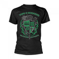 Front - Type O Negative Unisex Adult Wolf Crest T-Shirt