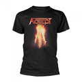 Front - Accept Unisex Adult Flying V T-Shirt