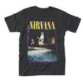 Front - Nirvana Unisex Adult Stage Jump T-Shirt