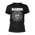 Front - Rambo Unisex Adult Seal T-Shirt