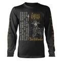 Front - Gojira Unisex Adult Fortitude Track List Long-Sleeved T-Shirt