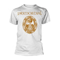 Front - Primordial Unisex Adult Redemption At The Puritans Hand Back Print T-Shirt