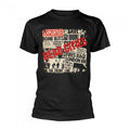 Front - The Exploited Unisex Adult Dead Cities T-Shirt