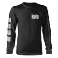 Front - Black Flag Unisex Adult Logo Long-Sleeved T-Shirt