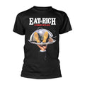 Front - The Comic Strip Presents Unisex Adult Eat The Rich T-Shirt