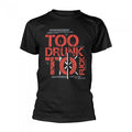 Front - Dead Kennedys Unisex Adult Too Drunk To Fuck T-Shirt