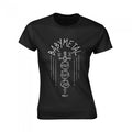 Front - Babymetal Womens/Ladies Skull Sword T-Shirt