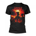 Front - Deicide Unisex Adult To Hell With God T-Shirt