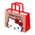 Front - Hello Kitty Peeking Reusable Tote Bag