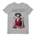 Front - One Piece Unisex Adult Live Action Luffy T-Shirt