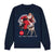 Front - Coca-Cola Unisex Adult Santa Claus Sweatshirt