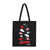 Front - Coca-Cola Bottle Christmas Tote Bag