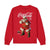 Front - Coca-Cola Unisex Adult Quiet Santa Claus Sweatshirt