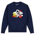 Front - Looney Tunes Unisex Adult Sylvester & Tweety Sweatshirt