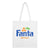 Front - Fanta Orange Logo Tote Bag