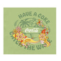 Front - Coca-Cola Unisex Adult Floral T-Shirt