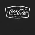 Front - Coca-Cola Unisex Adult License Plate T-Shirt