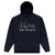 Front - Friends Unisex Adult Skyline Hoodie