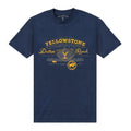 Front - Yellowstone Unisex Adult Stamp T-Shirt