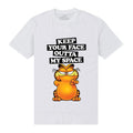 Front - Garfield Unisex Adult My Space T-Shirt